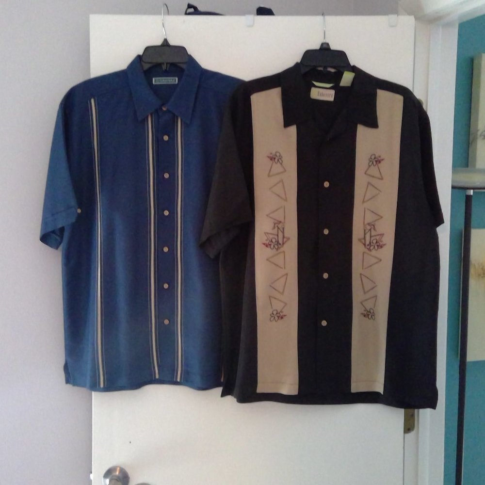 Cubavera - 2 Vintage Bowling Shirts